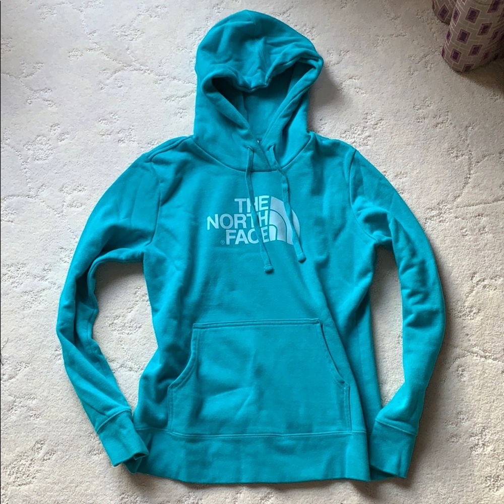 Teal The North Face Hoodie, Gently Used